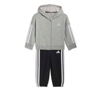 adidas Mixte bébé Essentials Jogger Track Suit, medium grey heather/white, 18-24 Months