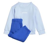 adidas Mixte bébé ESSENTIALS LINEAR LOGO JOGGER, glow blue/white, 3-4 Years