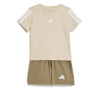 adidas Mixte bébé Essentials Set Track_Suit, Crystal Linen/white, 3-6 Months