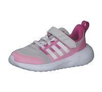 Adidas Mixte bébé Fortarun 2.0 Cloudfoam Elastic Lace Top Strap Shoes, Grey One/Cloud White/Beam Pink, 25 EU