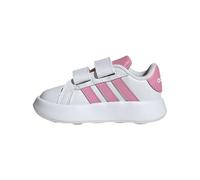 adidas Mixte bébé Grand Court 2.0 Shoes Kids Chaussures, FTWR White/Bliss Pink/Core Black, 22 EU