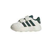 adidas Mixte bébé Grand Court 2.0 Shoes Kids, Off White/Collegiate Green/Core Black, 26 1/2 EU