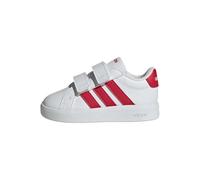 adidas Mixte bébé Grand Court 3.0 Shoes Infants, FTWR White/Pure Ruby/Pure Ruby, 23 EU