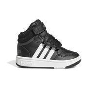 adidas Mixte bébé Hoops Mid Shoes Chaussures, Core Black Cloud White Grey Six, 24 EU