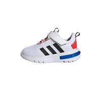 adidas Mixte bébé Racer TR23 Shoes Kids Chaussures de Course, Cloud White/Core Black/Bright Red, 23 EU