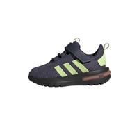 adidas Mixte bébé Racer TR23 Shoes Kids Chaussures de Course, Shadow Navy/Pulse Lime/Core Black, 19 EU