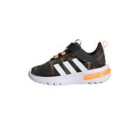 adidas Mixte bébé Racer TR23 Shoes Kids Chaussures de Course, Shadow Olive/Cloud White/Orange, 23 EU