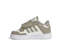 adidas Mixte bébé Rapid Court Infant Shoes, Silver Pebble/Cloud White/FTWR White, 24 EU