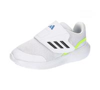adidas Mixte bébé RunFalcon 3.0 Hook-and-Loop Shoes Chaussures de Course, Cloud White/Core Black/Bright Royal, 19 EU