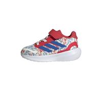 adidas Mixte bébé RUNFALCON 5 Dino Shoes Infants Chaussures de Course, Off White/Bright Royal/Semi Lucid Red, 21 EU