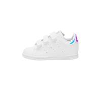 adidas Mixte bébé Stan Smith Cf Sneaker, Cloud White Cloud White Silver Metallic, 21 EU