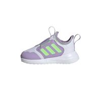 adidas Mixte bébé TENSAUR Comfort Shoes Infants Chaussures de Course, FTWR White/Lime Burst/Powder Plum, 25 1/2 EU