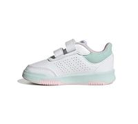 adidas Mixte bébé Tensaur Hook and Loop Shoes, Cloud White/Clear Pink/Semi Flash Aqua, 24 EU