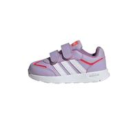 adidas Mixte bébé TENSAUR Switch Shoes Infants Chaussures de Course, Powder Plum/FTWR White/Lucid Red, 21 EU