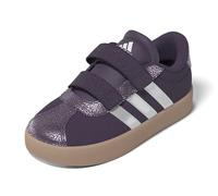 adidas Mixte bébé VL Court 3.0 Shoes Infants Chaussures, Aurora Plum/Zero Metalic/Pink Gum, 23 EU