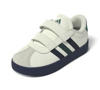 adidas Mixte bébé VL Court 3.0 Shoes Infants, Core White/Collegiate Navy/Collegiate Green, 19 EU