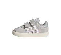 adidas Mixte bébé VL Court 3.0 Shoes Infants Chaussures, Dash Grey/FTWR White/Lime Burst, 27 EU