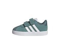 adidas Mixte bébé VL Court 3.0 Shoes Infants, Powder Teal/Cloud White/Preloved Teal, 20 EU
