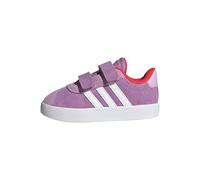 adidas Mixte bébé VL Court 3.0 Shoes Infants, Preloved Purple/Cloud White/Lucid Red, 21 EU
