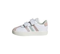 Chaussures adidas VL Court 3.0 blanc pur rose enfant - 24