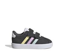 adidas Mixte bébé VL Court Shoes, Grey Six/Halo Mint/Bliss Lilac, 27 EU
