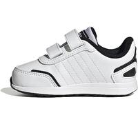 adidas Mixte bébé VS Switch 3 Lifestyle Running Hook and Loop Strap Shoes Chaussures de Course, Cloud White/Core Black/Core Black, 25.5 EU