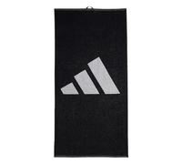 adidas Mixte Brand Stripes Towel, Black/White, S
