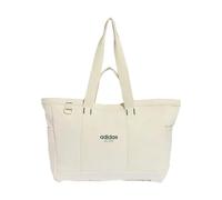 adidas Mixte Canvas Tote Bag Handbag, ivory/collegiate green, One Size