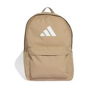 adidas Mixte CLASSIC 3BARS BACKPACK, warm sandstone/white, One size