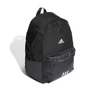 adidas Mixte Classic Badge of Sport 3-Stripes Backpack, Black/White, One size