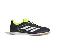 adidas Mixte Copa Court Club Indoor Football Boots Chaussures, Core Black/FTWR White/Lucid Lemon, 42 EU