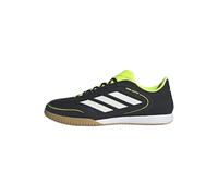 adidas Mixte Copa Indoor Court League Football Boots, Core Black/FTWR White/Lucid Lemon, 42 EU
