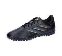 adidas Mixte Copa Pure II Club Football Boots Turf Chaussures, Carbon Black/Carbon/Gold Metallic, 45 1/3 EU