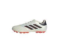 adidas Mixte Copa Pure II League Artificial Grass Boots Chaussures de Football, Ivory/Core Black/Solar Red, 43 1/3 EU