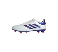 adidas Mixte Copa Pure II League Football Boots Firm Ground Chaussures, Cloud White Lucid Blue Solar Red, 44 2/3 EU