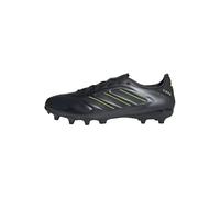adidas Mixte Copa Pure III League Firm Ground/Multi Ground Football Boots, Core Black/DGH Solid Grey/Lucid Lemon, 40 EU