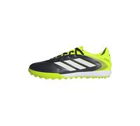 Adidas Mixte Copa Pure III League Turf Football Boots, Core Black/Cloud White/Lucid Lemon, 46 EU