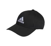 adidas Mixte Cotton Twill Baseball Cap, Black / White, S