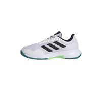 adidas Mixte Court Spec 2 Tennis Shoes Chaussures, FTWR White/Core Black/Pure Teal, 40 2/3 EU