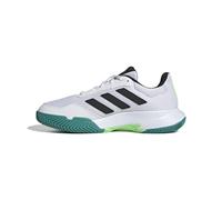 adidas Mixte Court Spec 2 Tennis Shoes Chaussures, FTWR White/Core Black/Pure Teal, 46 2/3 EU