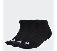 adidas Chaussettes basses Cushioned Essential lot de 3 rembourrées Taille 37-39 Noir/Noir/Blanc
