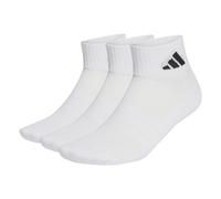 adidas Mixte CUSHIONED SPORTSWEAR ANKLE SOCKS 3 PAIR PACK, white/white/black, 45-48
