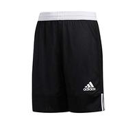 adidas Mixte Enfant 3G Speed Reversible Shorts, Black/White, 13-14 Years