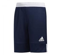 adidas Mixte Enfant 3G Speed Reversible Shorts, Collegiate Navy/White, 7-8 Years