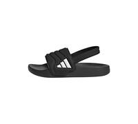 Adidas Claquettes Adilette Estrap 2.0 Mixte Enfant Noir/Blanc Taille 29