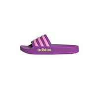 Adidas Sandales de douche enfant Adilette Unisexe – Purple Burst/Bliss Pink/Semi Ice Tangerine 30