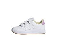 adidas Mixte Enfant Advantage Base 2.0 Shoes Children, FTWR White/Bliss Lilac/Clear Pink, 33 EU