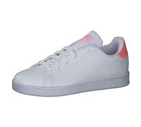 adidas Mixte enfant Advantage Baskets, Ftwr White Ftwr White Acid Red, 40 EU