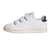 adidas Mixte enfant Advantage Court Lifestyle Hook-and-Loop Shoes, Cloud White / Legend Ink / Cloud White, 34 EU