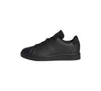 adidas Mixte enfant Advantage Lifestyle Court Lace Shoes, Core Black / Core Black / Grey Six, 36 EU
